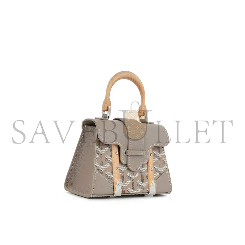 GOYARD SAÏGON STRUCTURÉ NANO BAG SAREFLNANTY44CL45P (14.5*11.5*7cm)